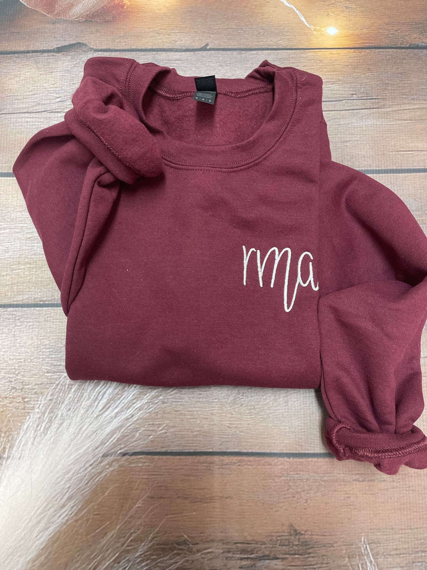 Embroidered Monogram