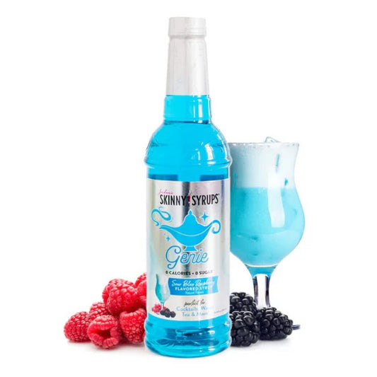 Genie Sour Blue Raspberry Skinny Syrup
