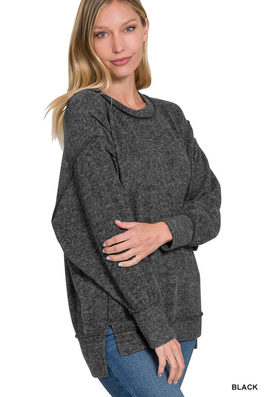 Cozy Drift Oversized Hacci Sweater