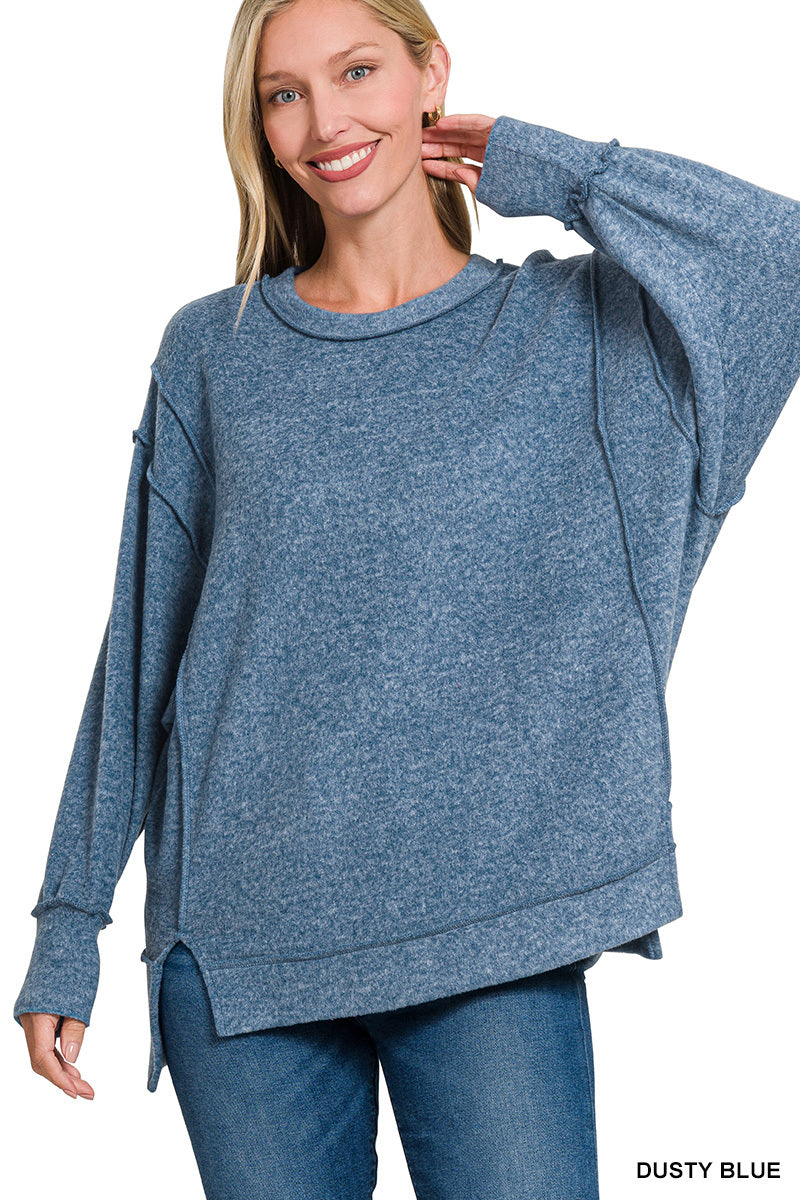 Cozy Drift Oversized Hacci Sweater