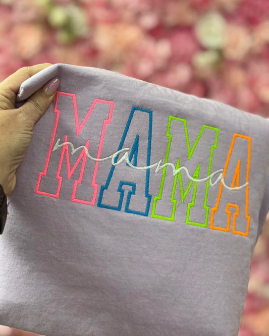 Custom Neon Embroidered Tee