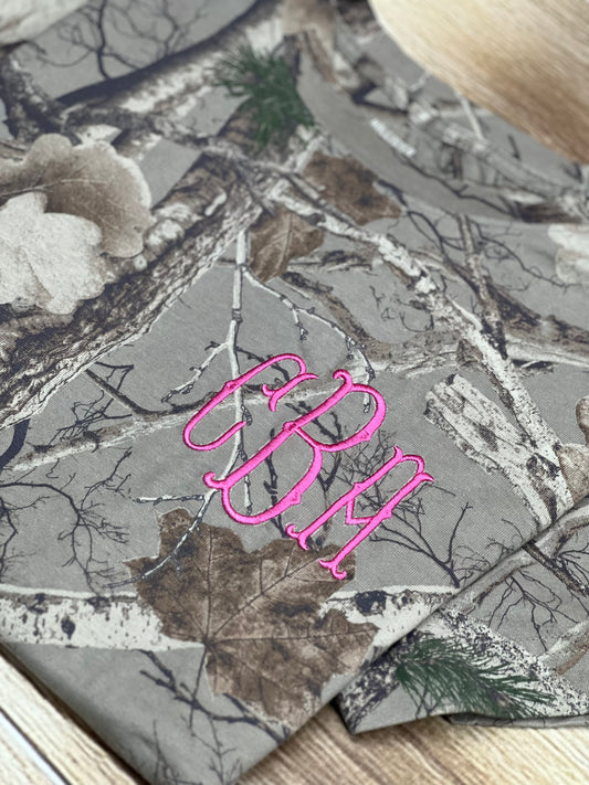 Monogram Hollister Camo Tee