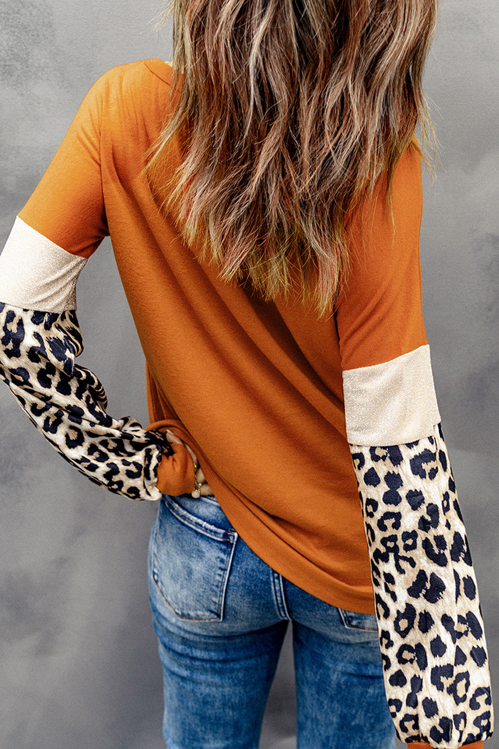Spice & Wild Vibes Bubble Sleeve Top