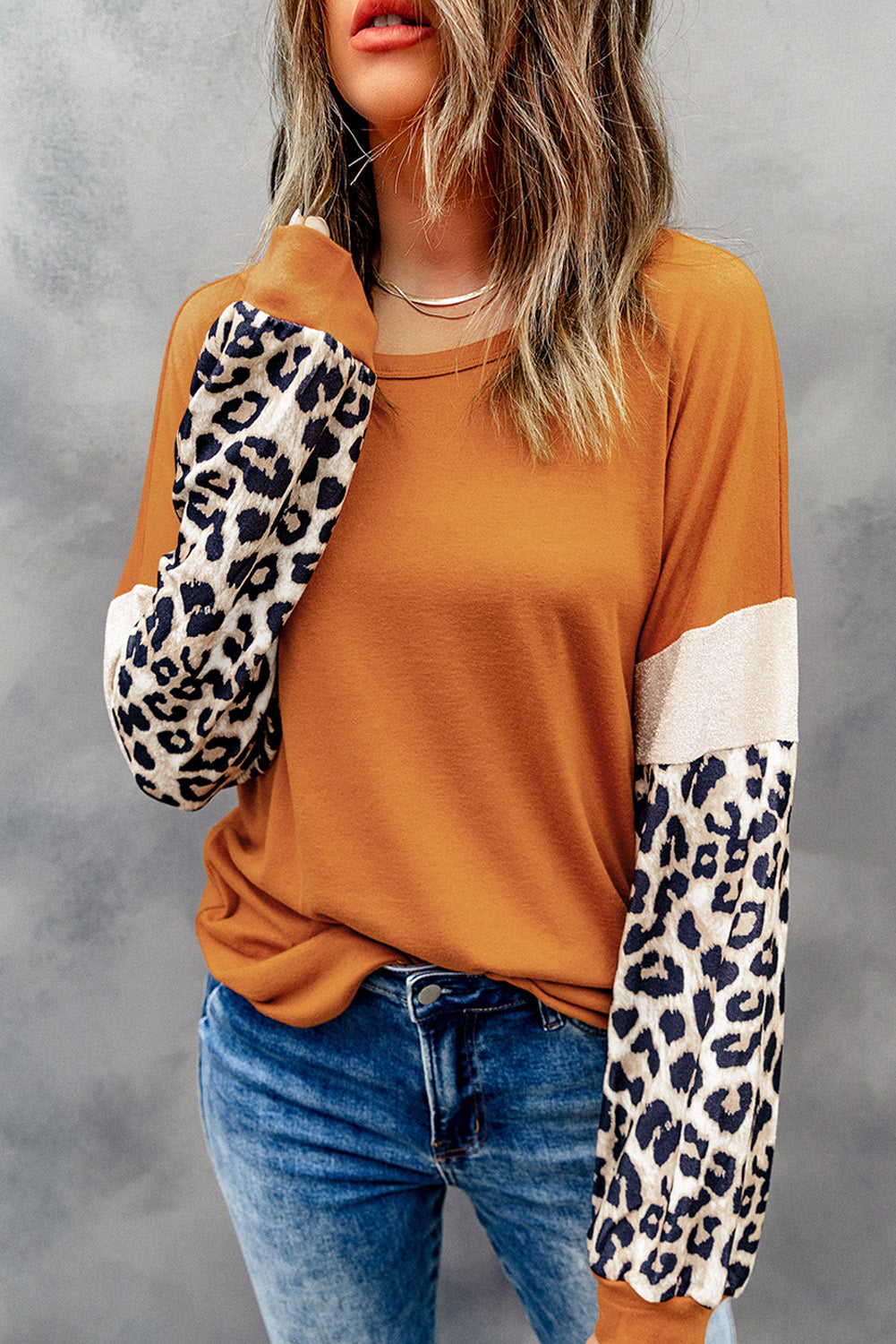 Spice & Wild Vibes Bubble Sleeve Top