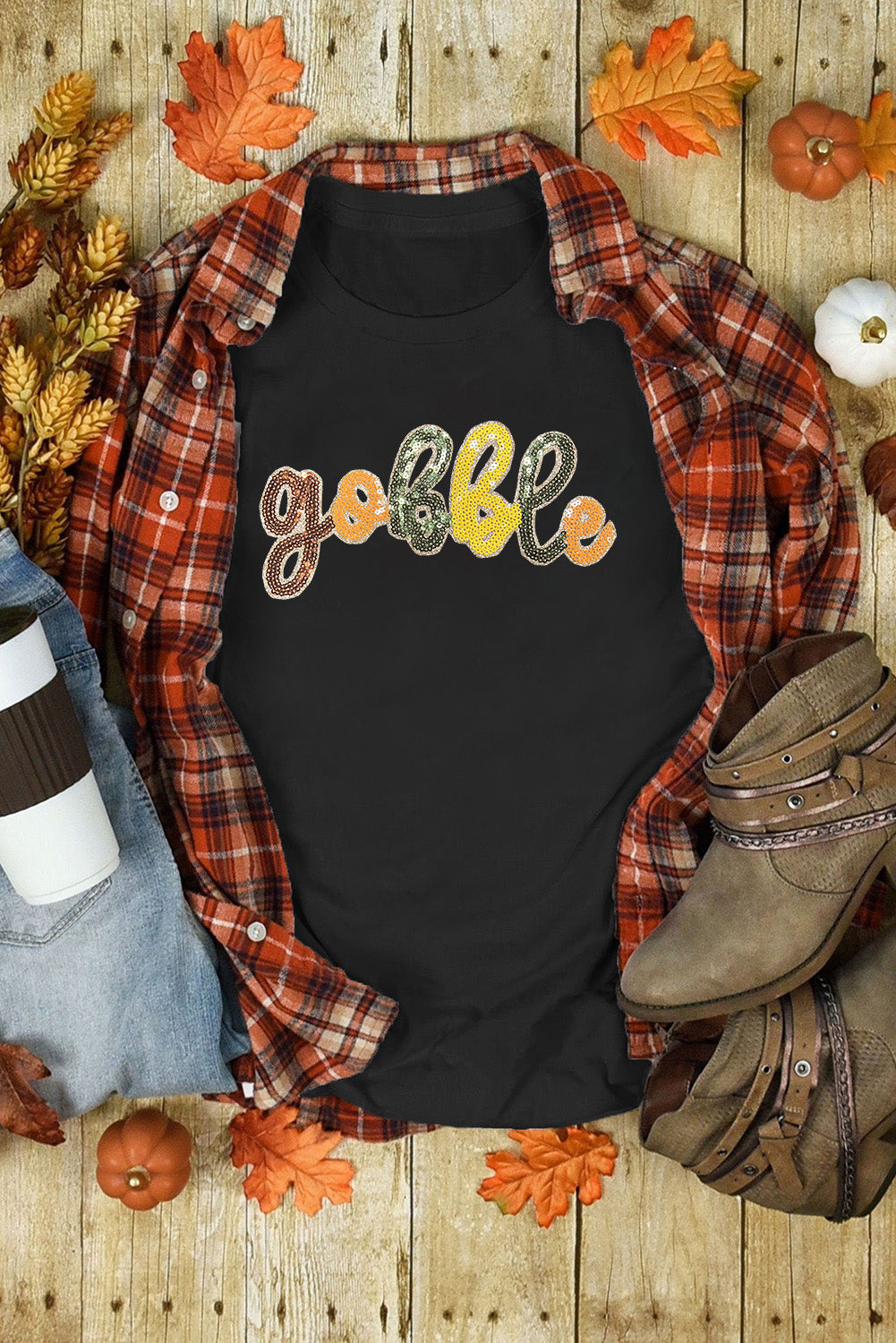 Gobble Glitter Tee