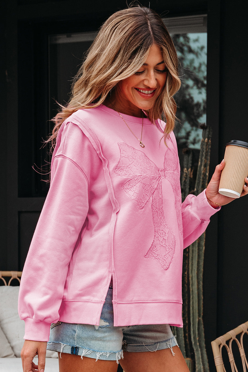 The Coquette Cozy Pullover