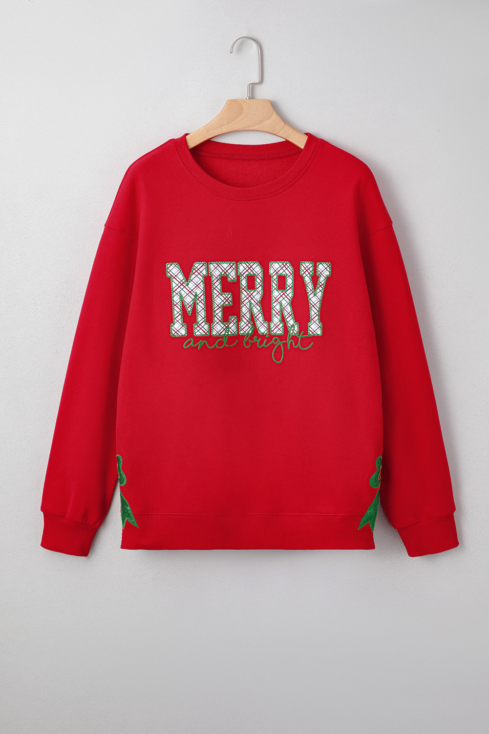Merry & Bright Sidebows Sweatshirt