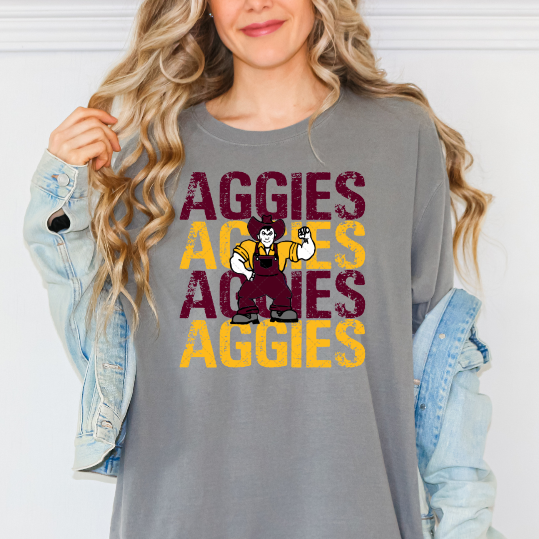 Aggies Distressed