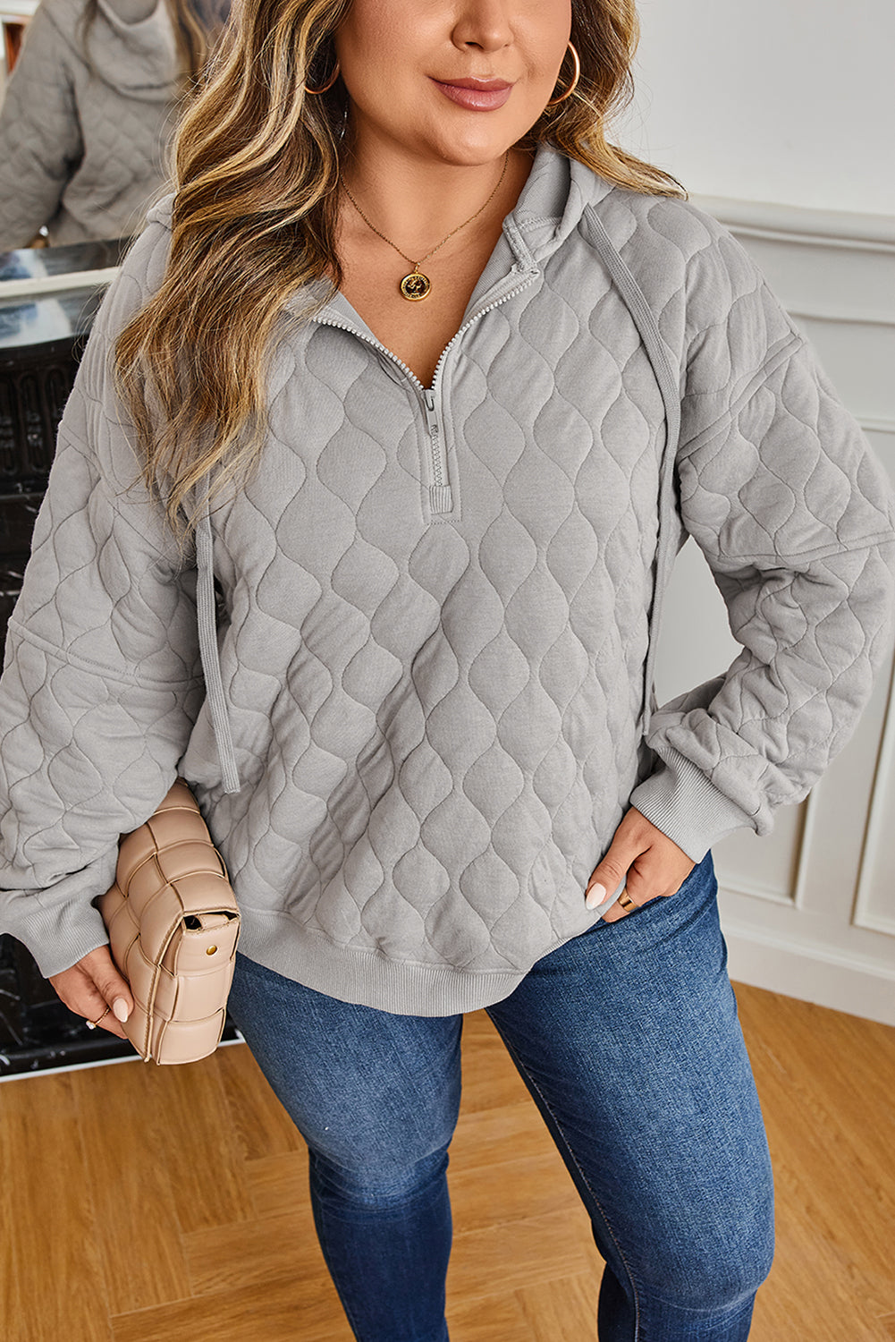 Cloud Quilted Hoodie