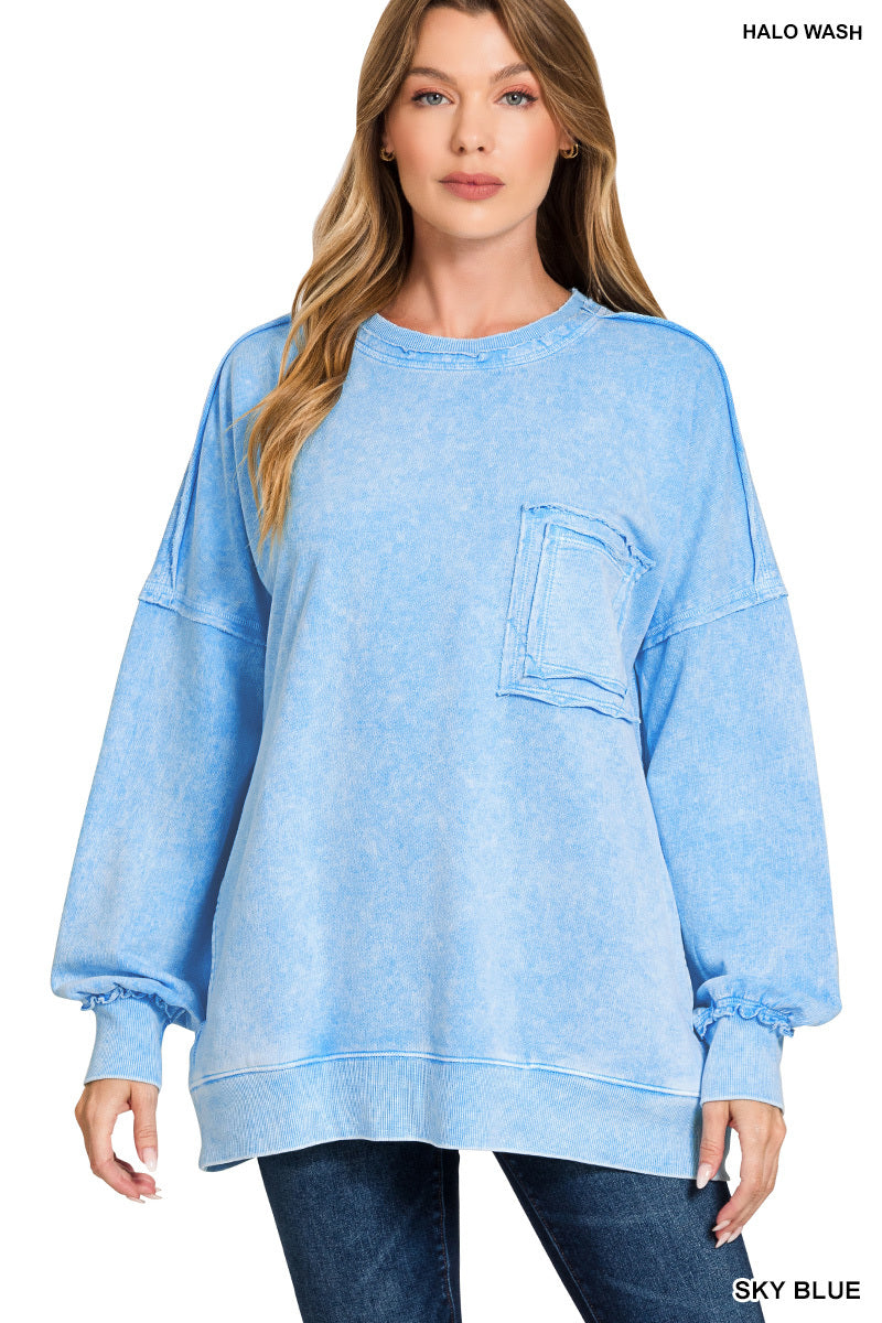 Blue Hour French Terry Sweatshirt