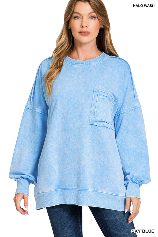 Blue Hour French Terry Sweatshirt