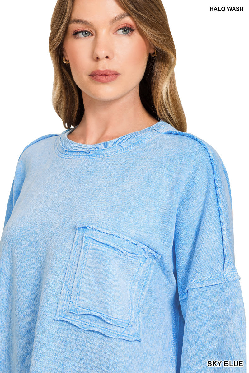 Blue Hour French Terry Sweatshirt