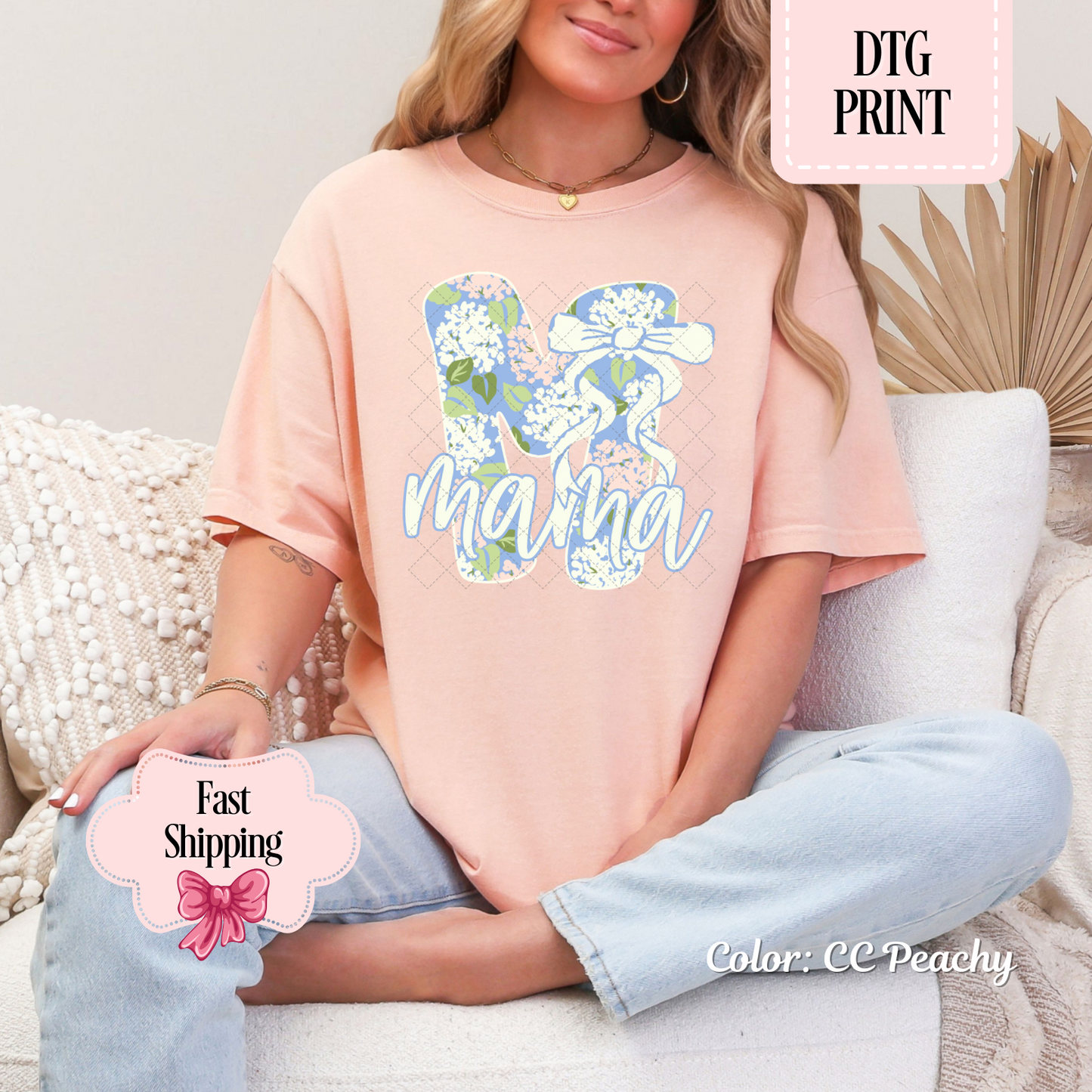 Pastel Floral Mama