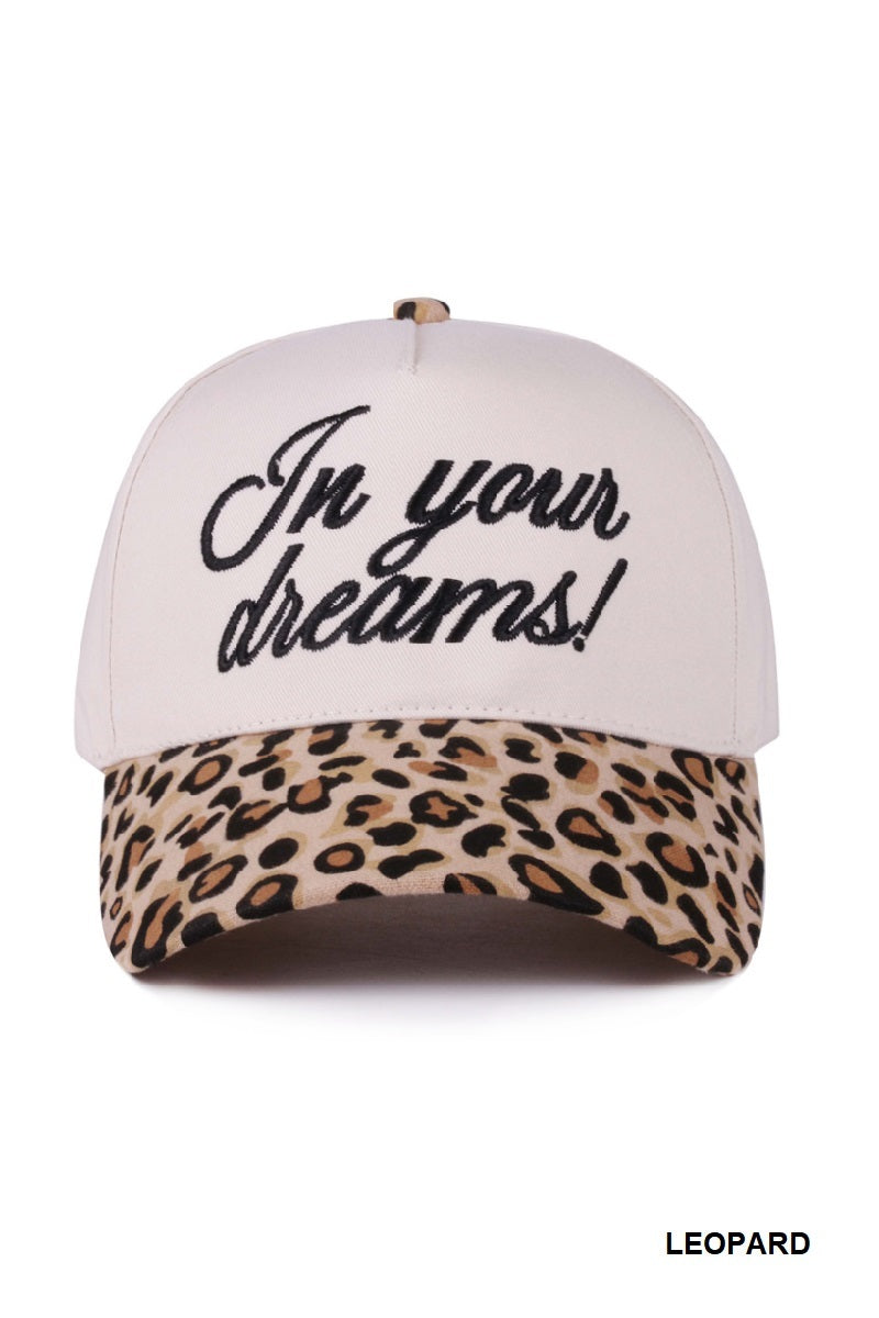 In Your Dreams Two-Tone Canvas Cap
