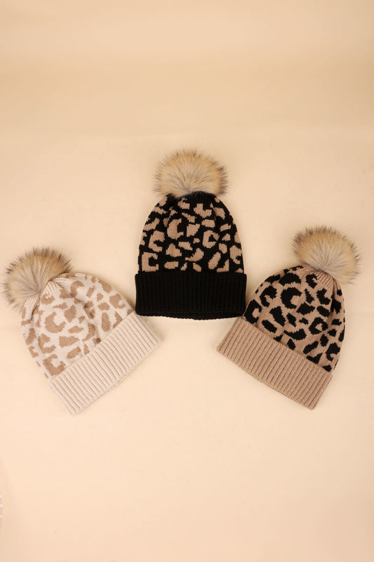 The Wild Side Pom Beanie