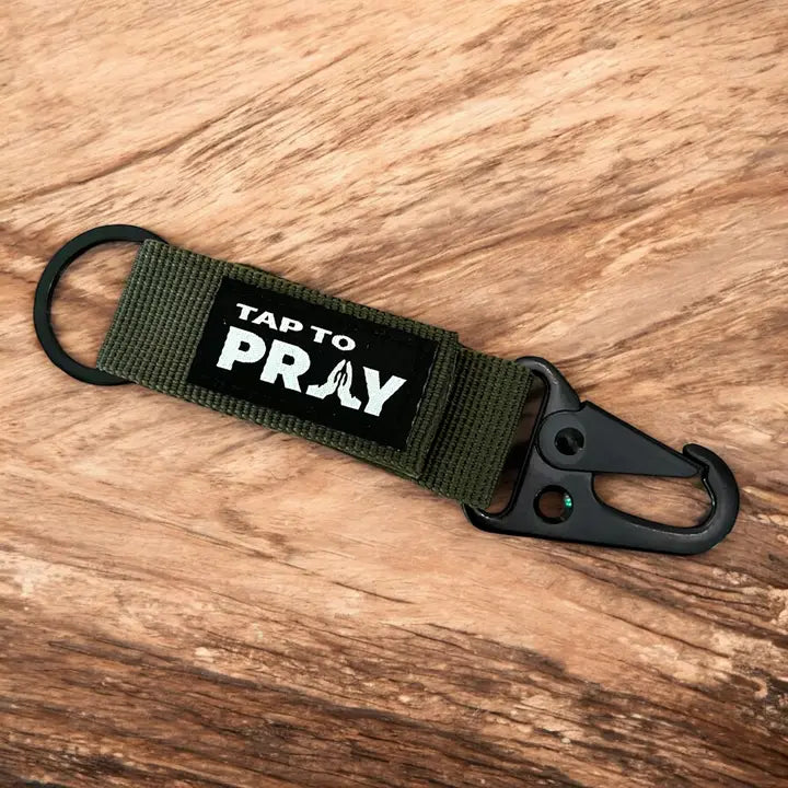 Tap To Pray Keychain