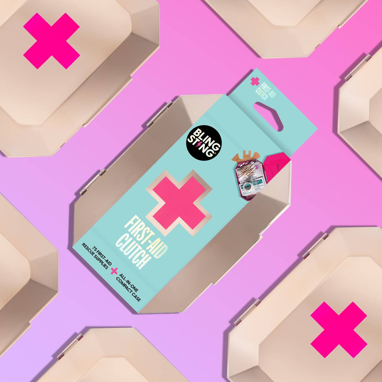 First Aid Kit | Metallic Rose Gold