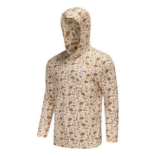 Bayou Bait Hooded Long Sleeve Shirt