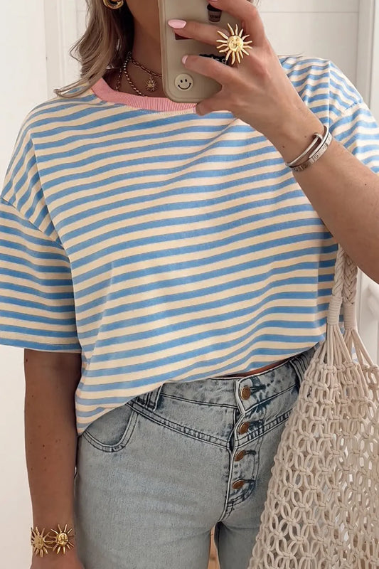 Coastal Cutie Stripe Tee