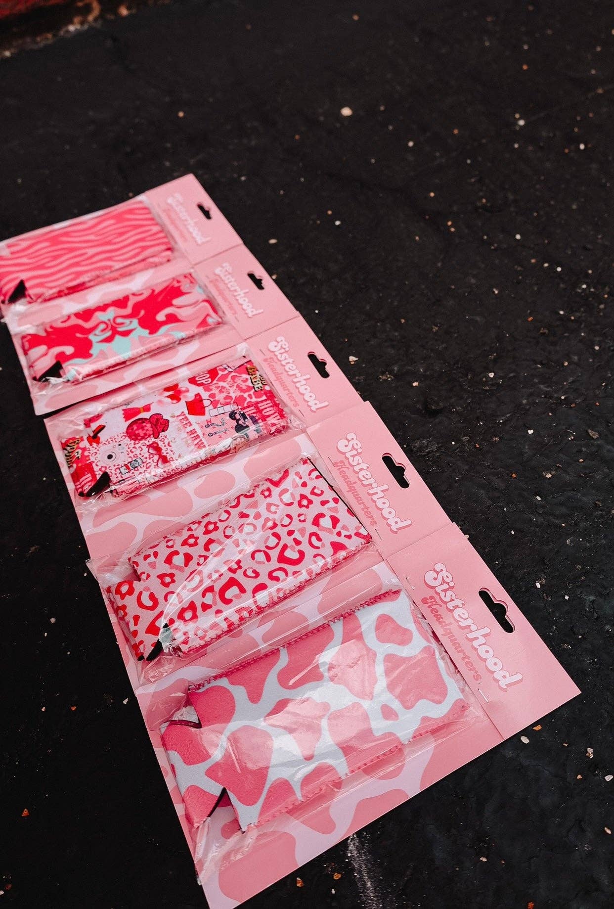 Sassy Leopard Sips Koozie Set