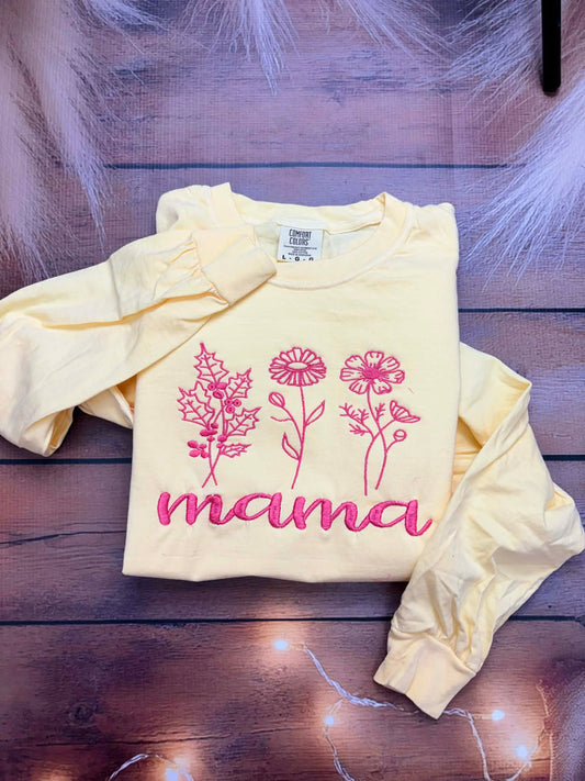 Custom Birth Month Embroidery