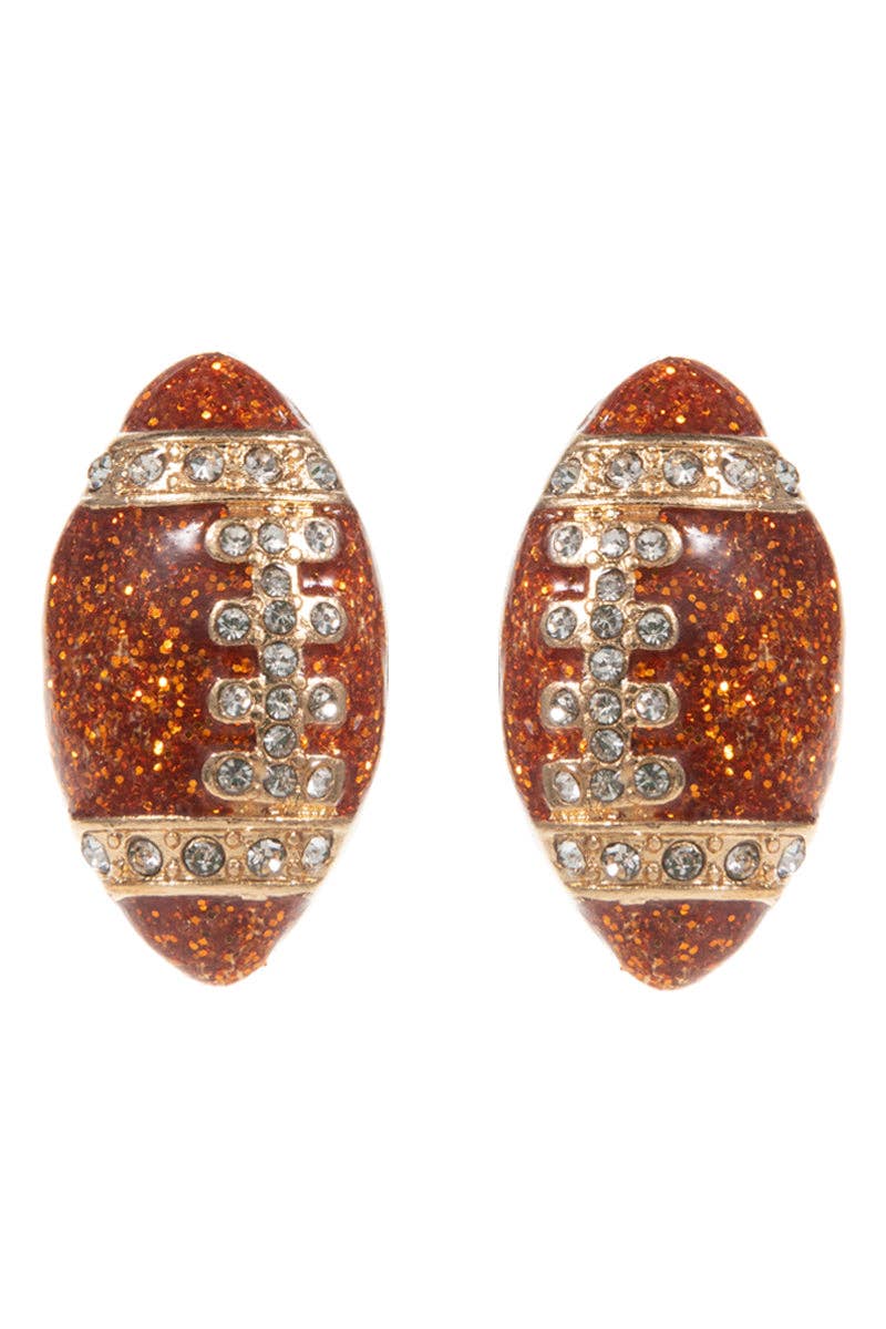 Touchdown Football Earrings