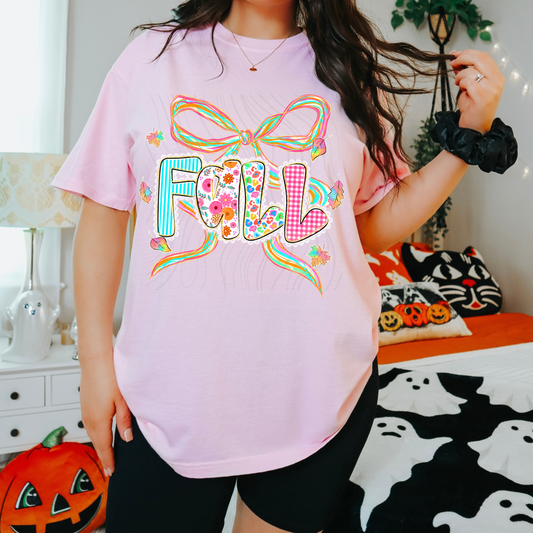 Fall Colorful Bow