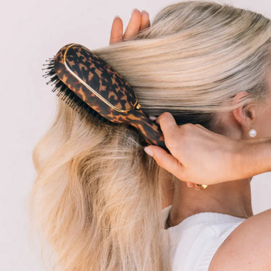 Boar Bristle Hair Brush - Teleties