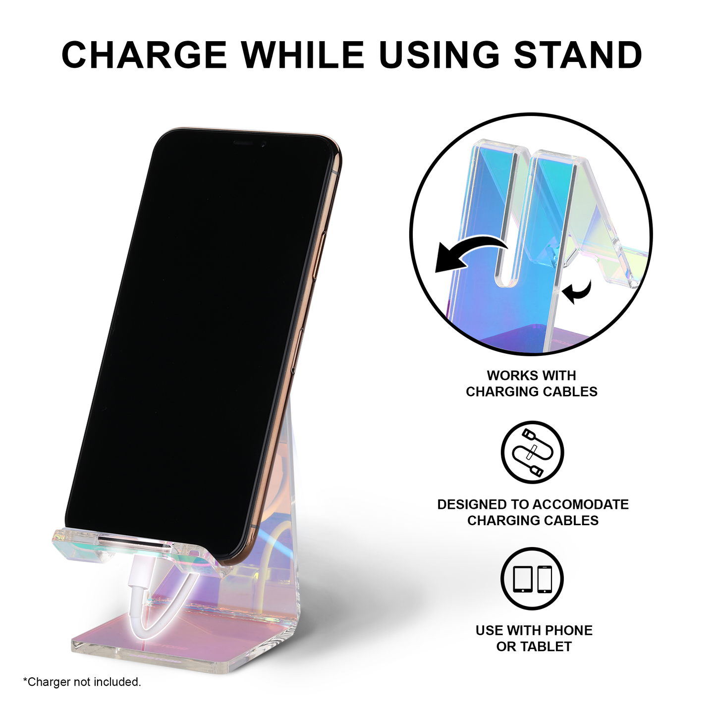 Glow Up Phone Stand