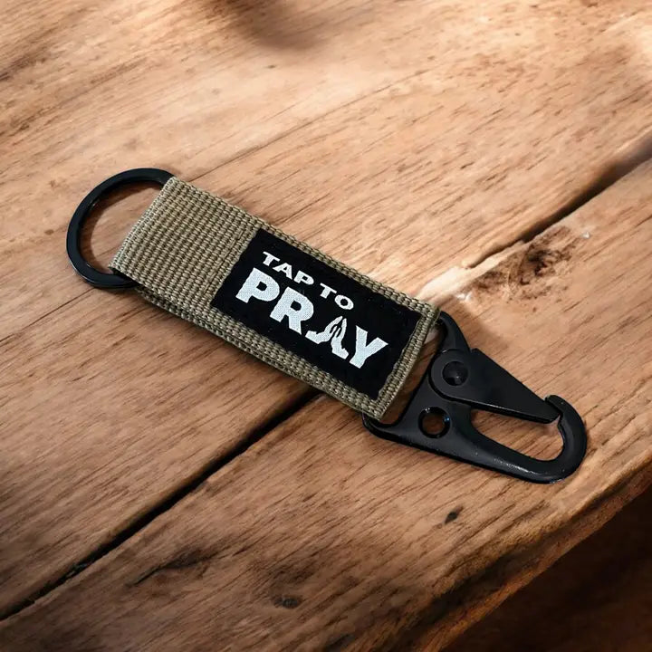Tap To Pray Keychain