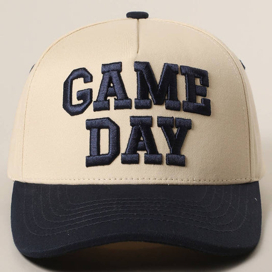 GAME DAY 3D Puff Embroidered Trucker Hat