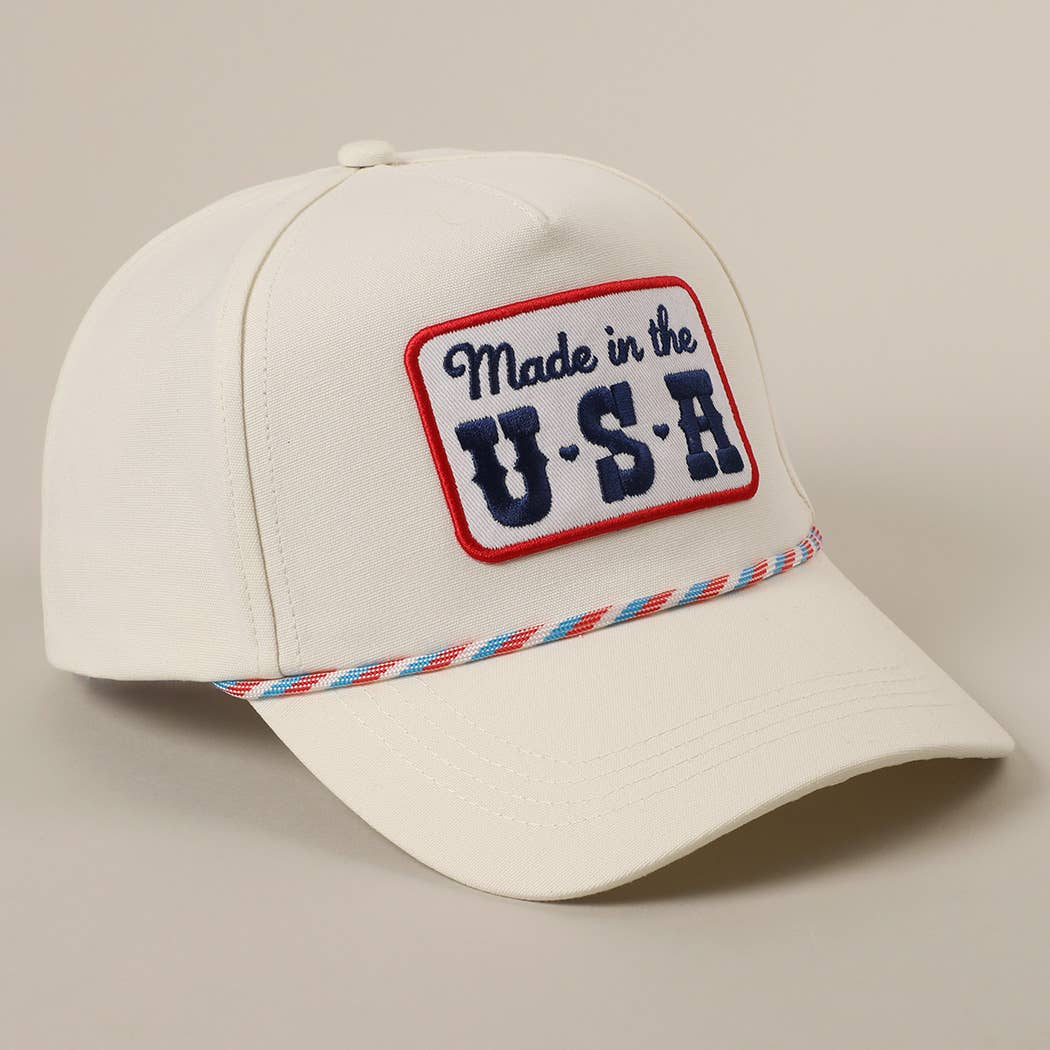 Made in the USA Patch Trucker Hat
