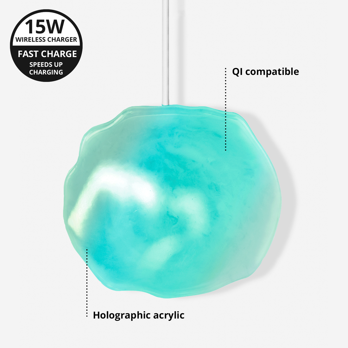 Gem Glow Wireless Charging Pad