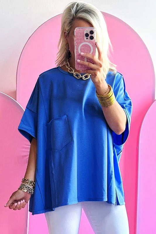 Ocean Breeze Oversized Tee