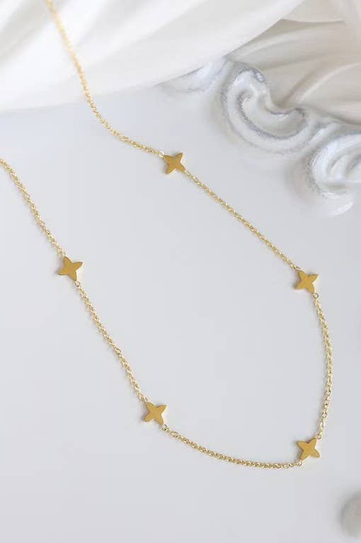 MINI CROSS NECKLACE |