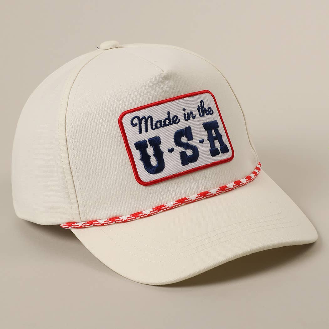 Made in the USA Patch Trucker Hat