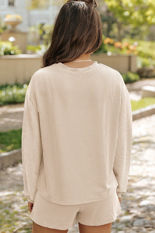 Vanilla Latte Corded Lounge Set